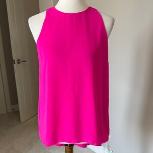 Vince Camuto Vibrant Pink Sleeveless Top
